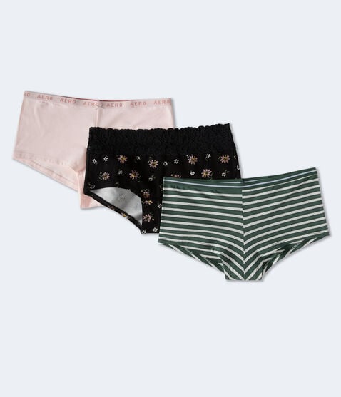 Fashion Boyshort 3-Pack Fashion Boyshort 3-Pack