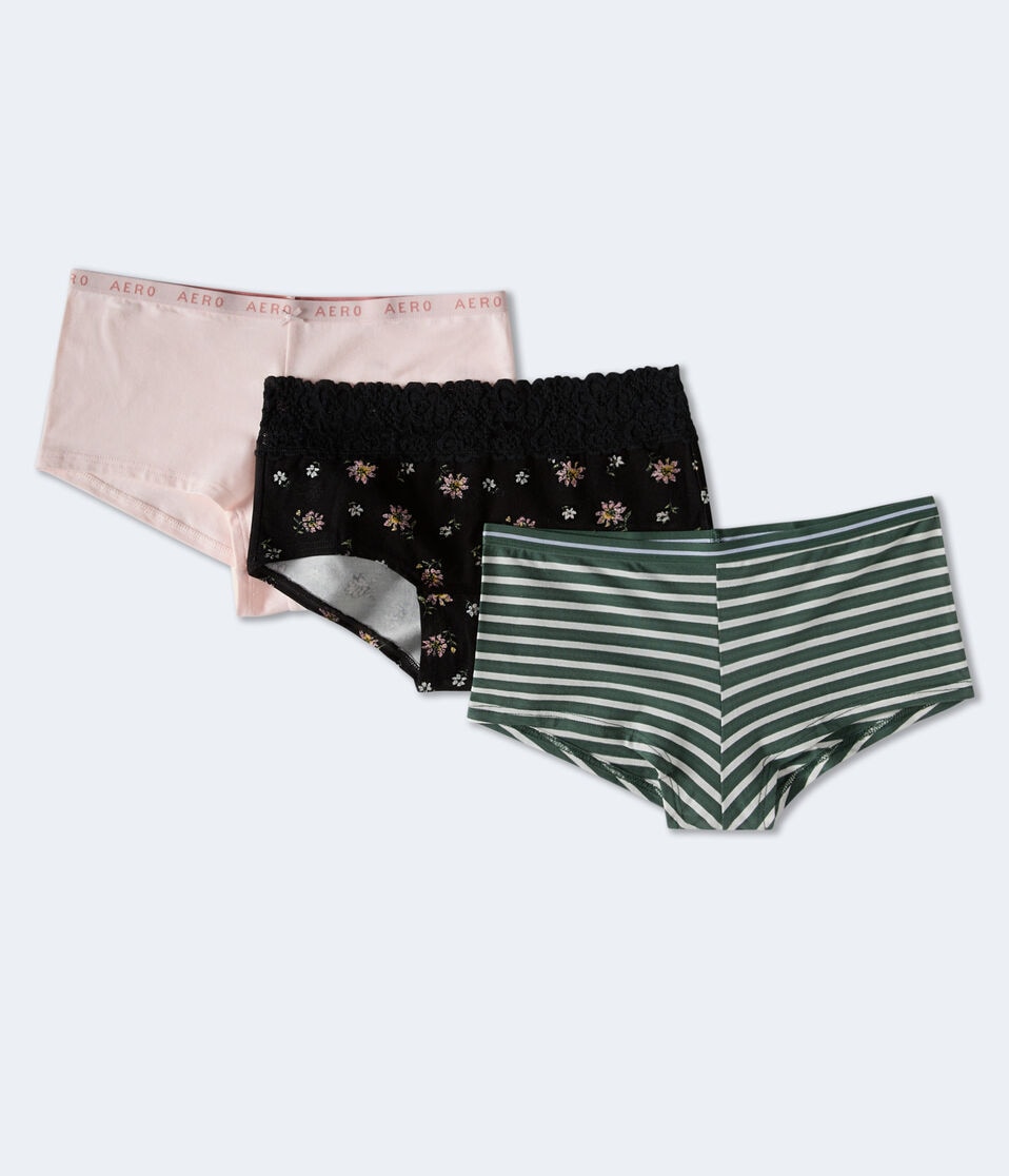 Fashion Boyshort 3-Pack