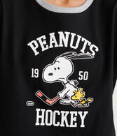Peanuts® | Aéropostale Snoopy Hockey Ringer Baby Tee