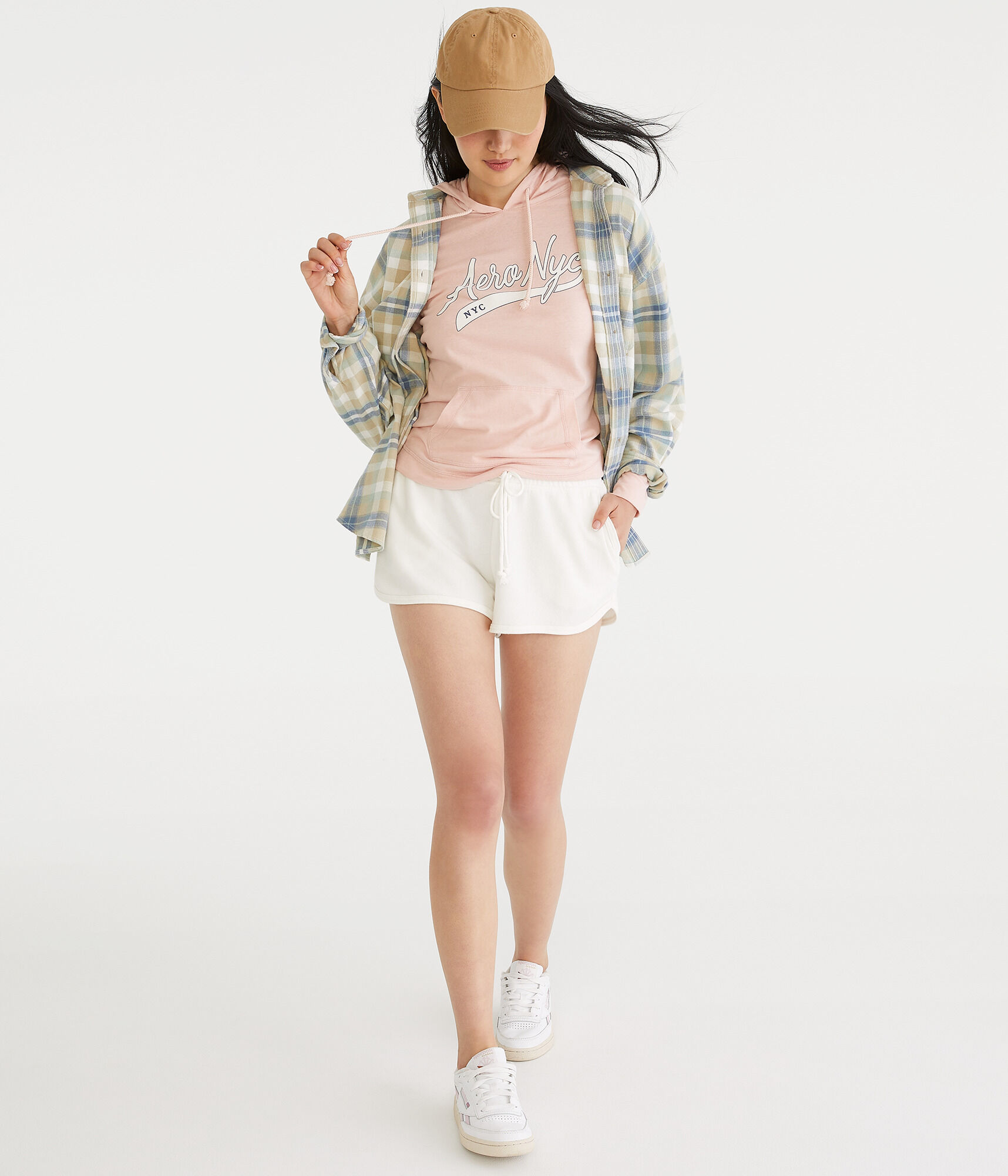 Long Sleeve Aero NYC Hooded Graphic Tee