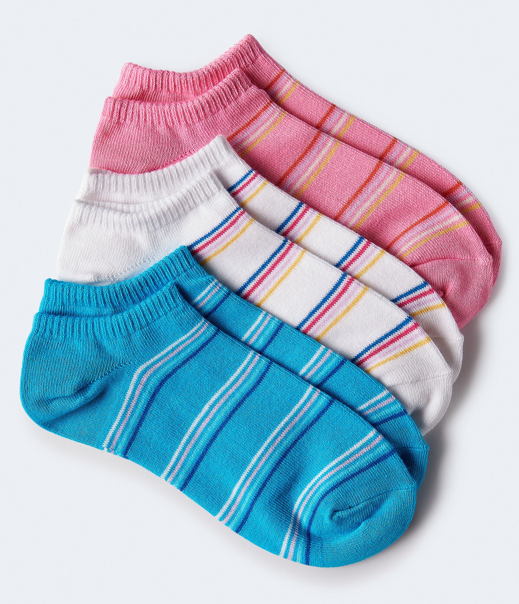 Feeder Stripe Ankle Sock 3-Pack
