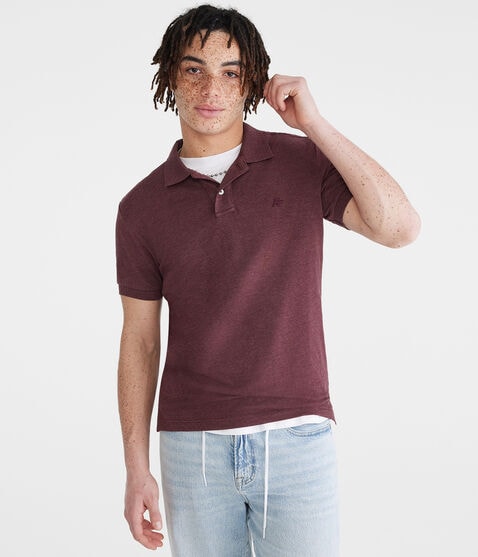 Tonal A87 Logo Piqué Polo Tonal A87 Logo Piqué Polo