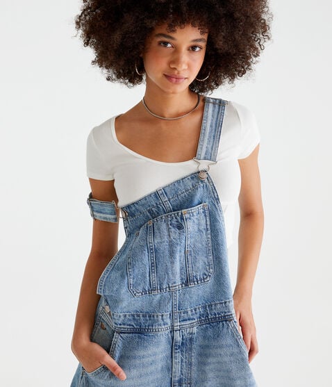 Denim Overalls