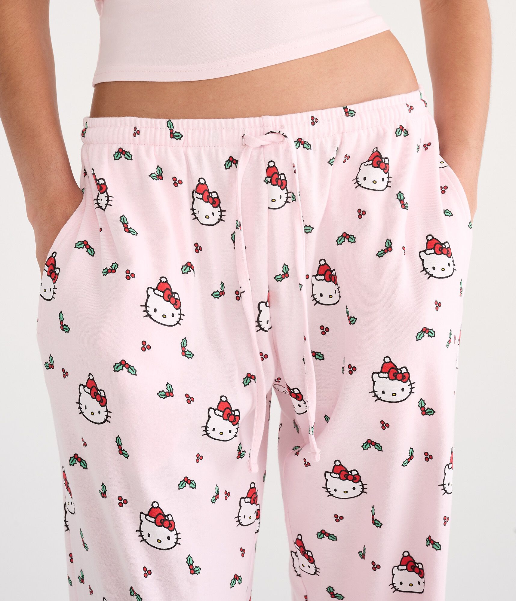 Hello Kitty Holly-Day Flannel Sleep Pants