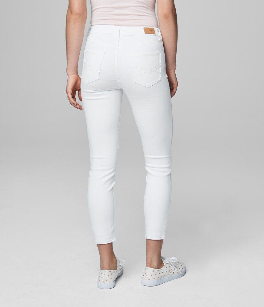Seriously Stretchy Bleach Wash Crop Jegging