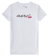Aero Cherries Logo Graphic Tee