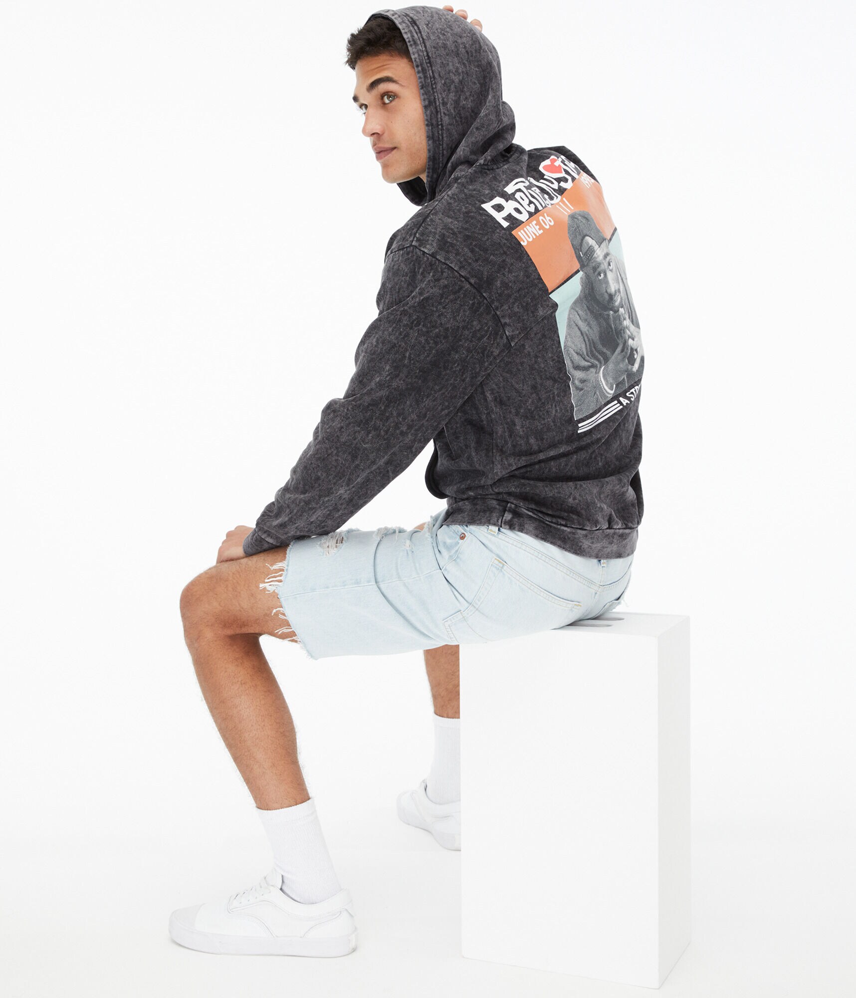 Poetic Justice Logo Pullover Hoodie