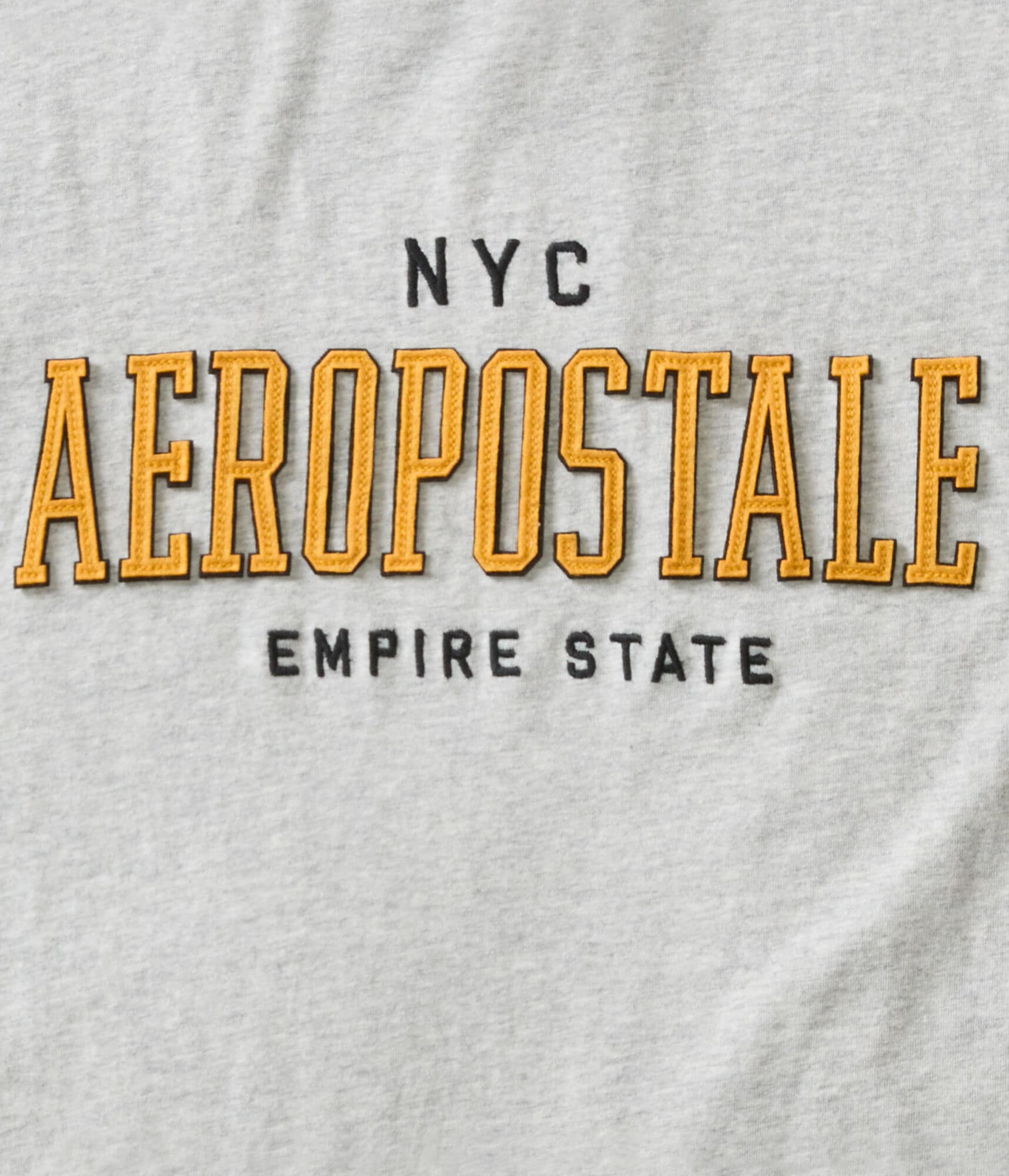 Aeropostale Empire State Appliqué Graphic Tee