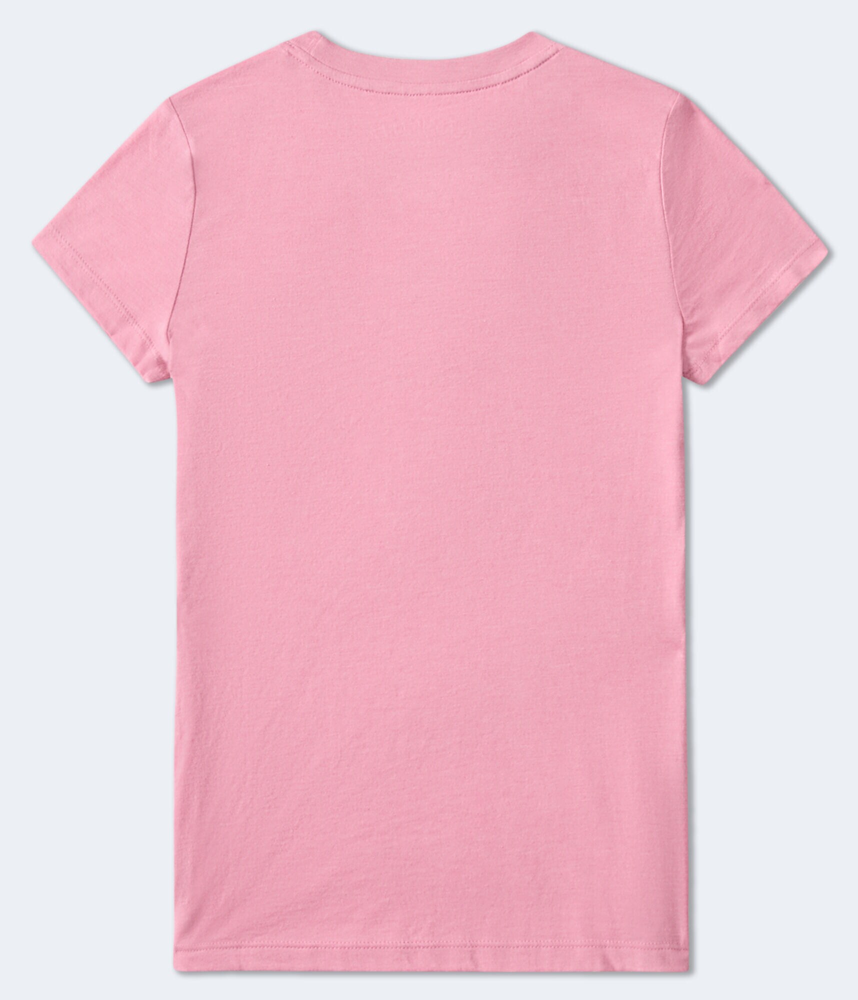 Aeropostale Script Rose Glitter Graphic Tee