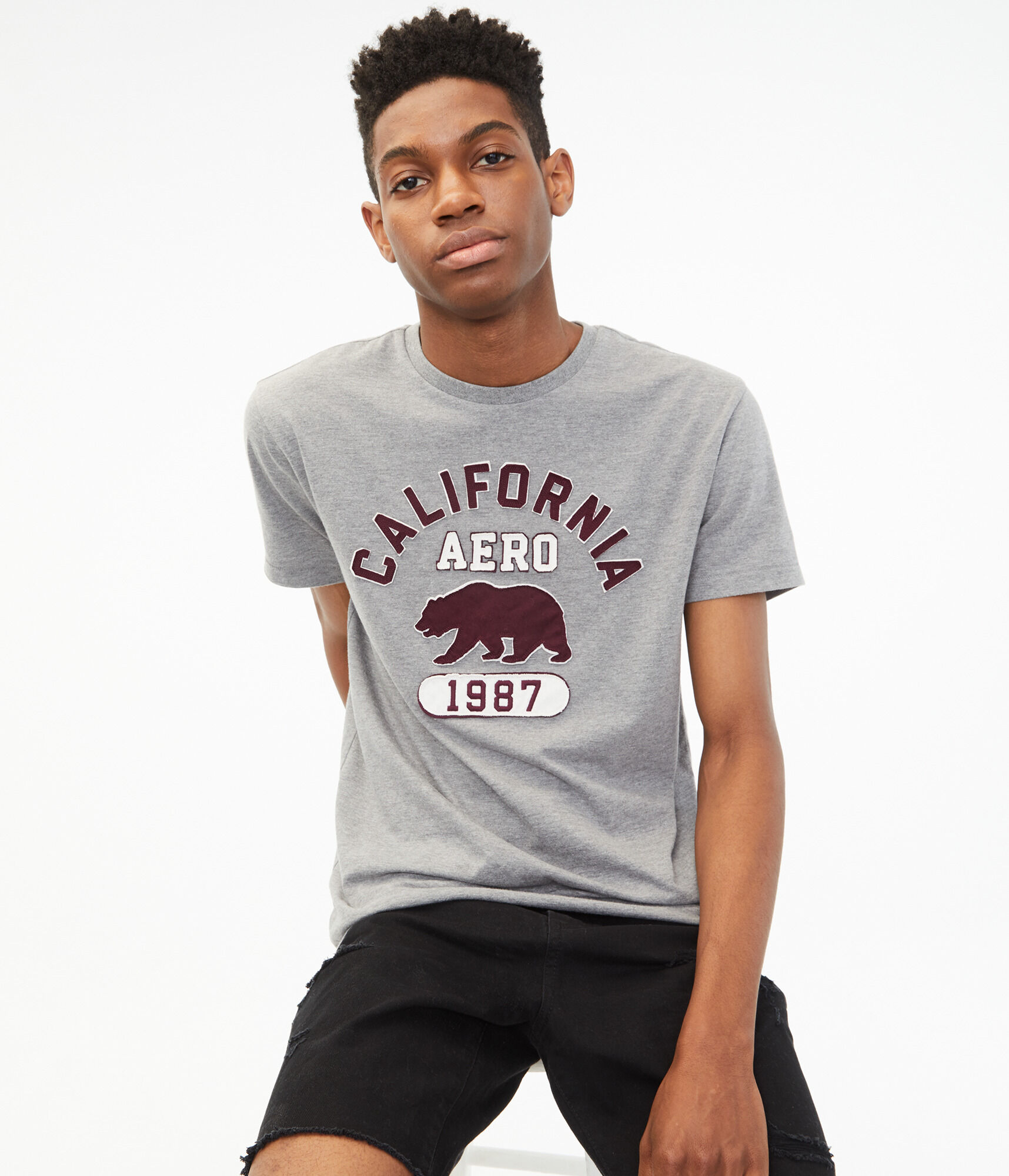 California Aero Bear Graphic Tee