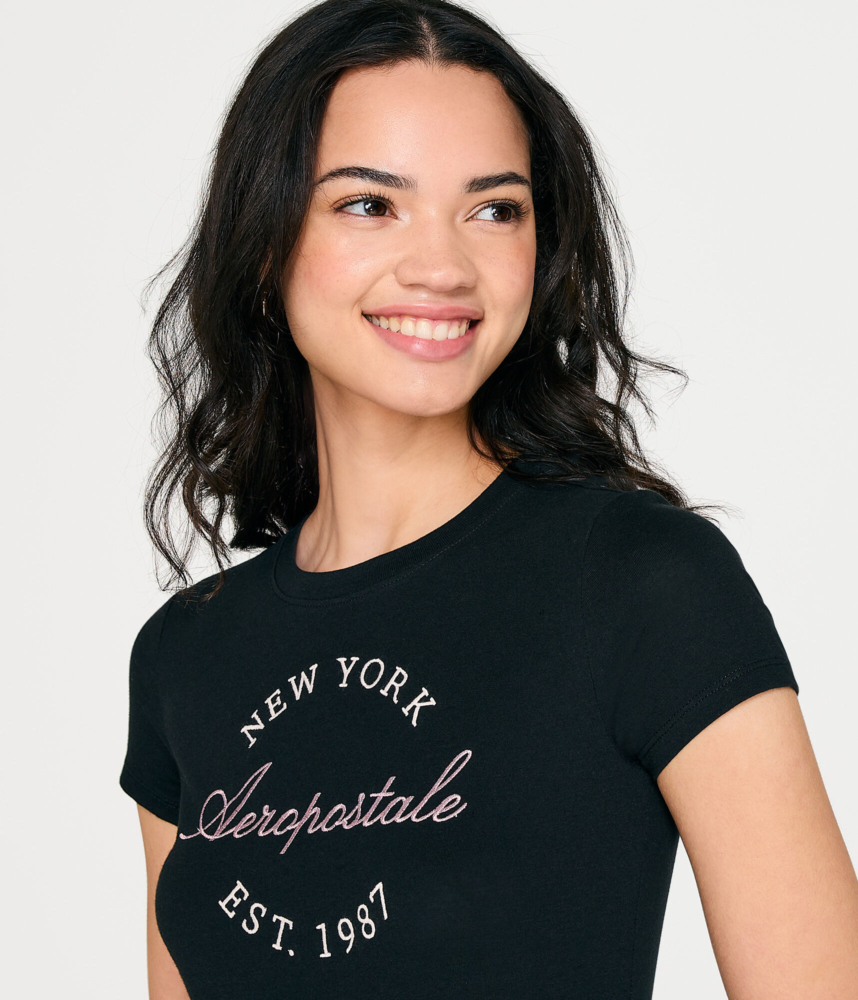 Aeropostale New York Circle Graphic Tee