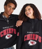 Kansas City Chiefs Quarter-Zip Sweatshirt