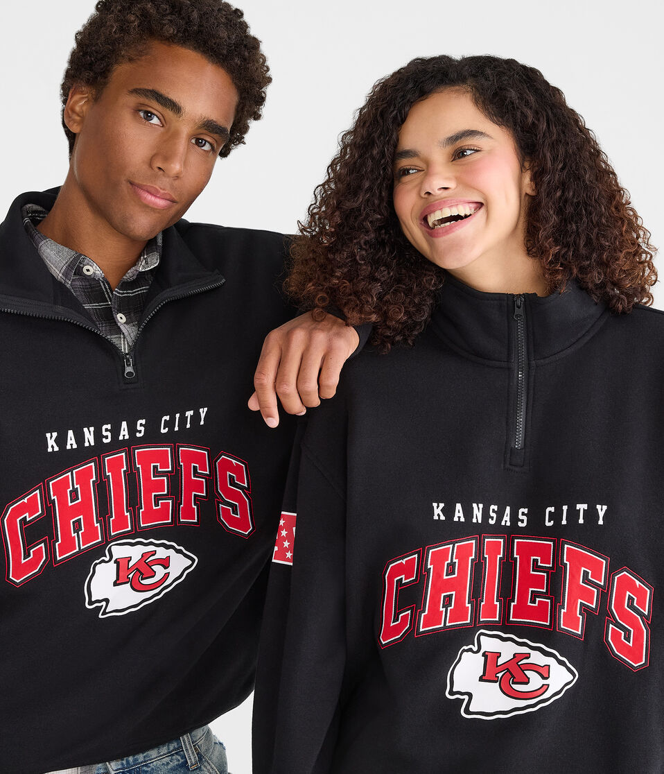 Kansas City Chiefs Quarter-Zip Sweatshirt