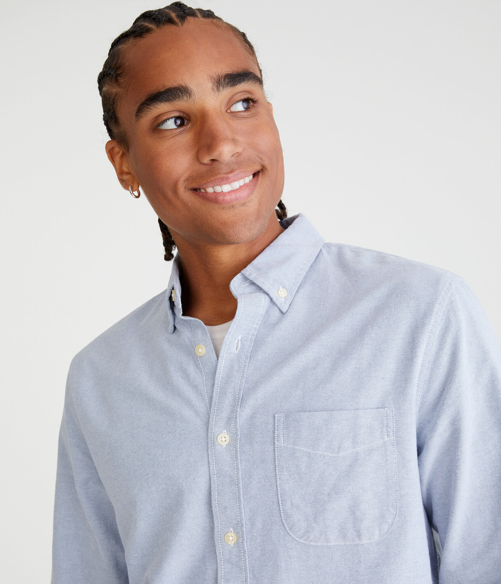 Long Sleeve Oxford Shirt