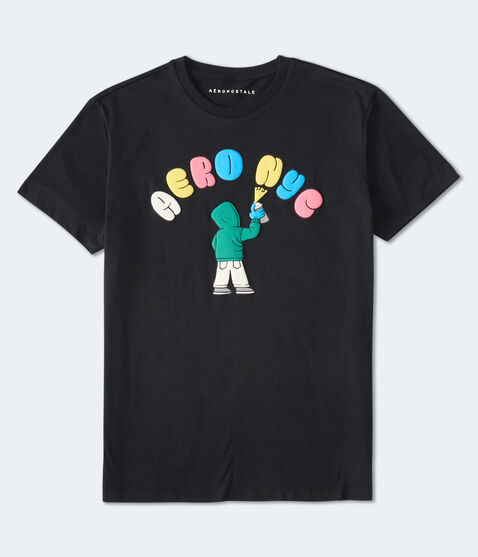 Aero NYC Spray Paint Graphic Tee Aero NYC Spray Paint Graphic Tee