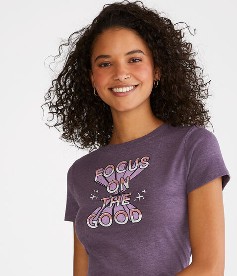 Focus On The Good Graphic Tee Focus On The Good Graphic Tee