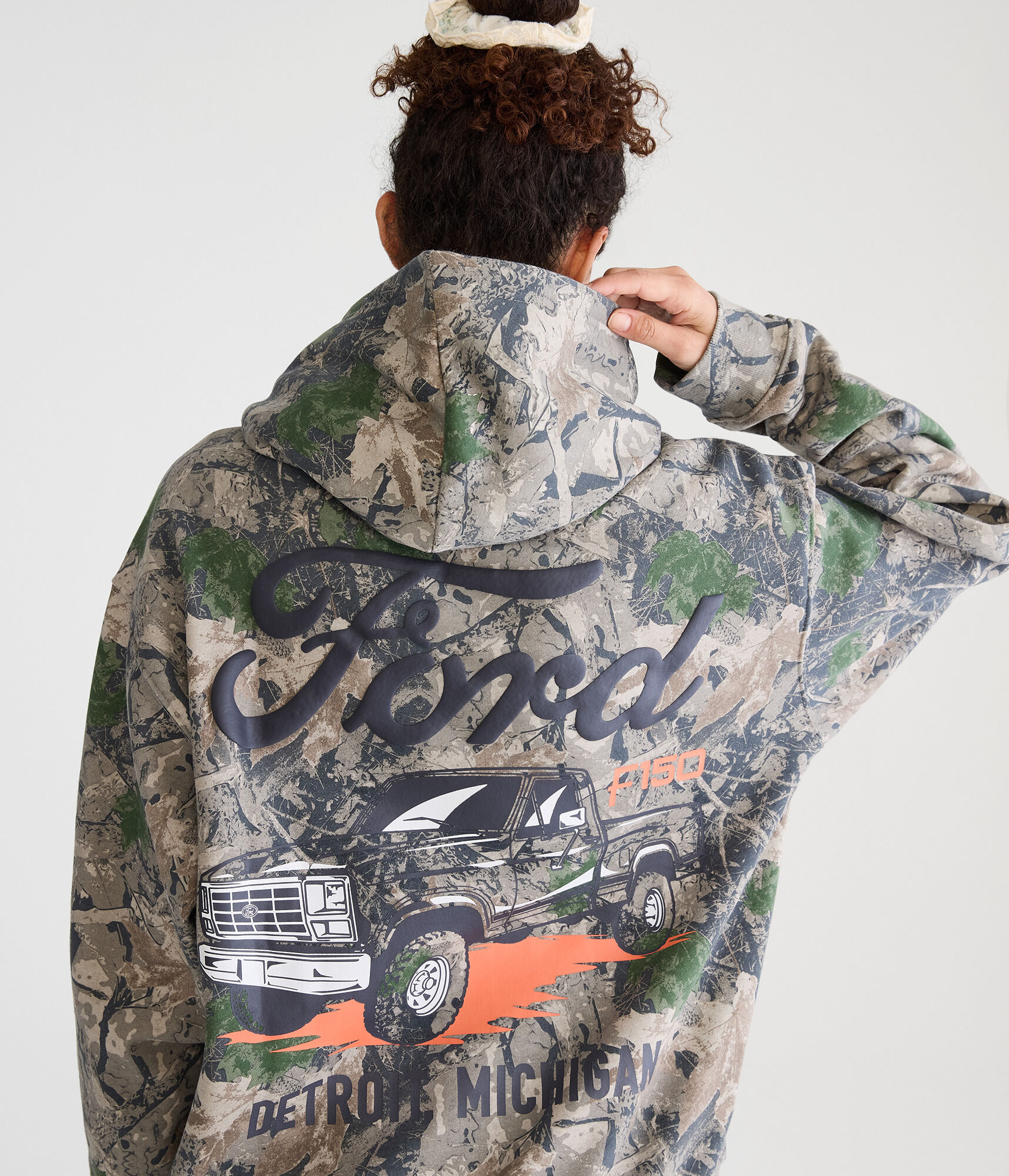 Ford F150 Forest Camo Pullover Hoodie