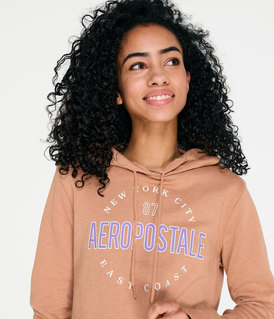 Aeropostale Circle Logo Pullover Hoodie