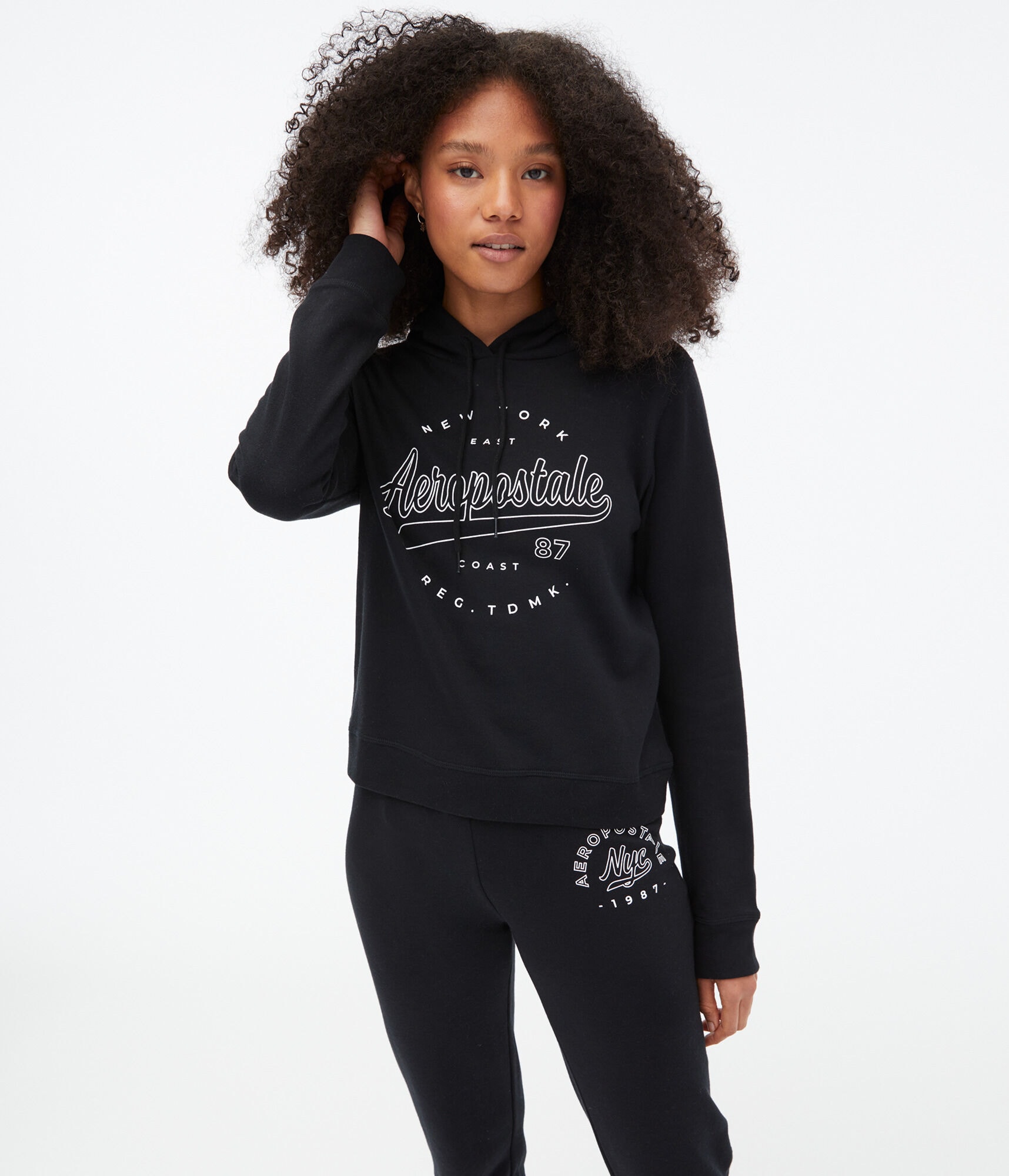Aeropostale Script Pullover Hoodie
