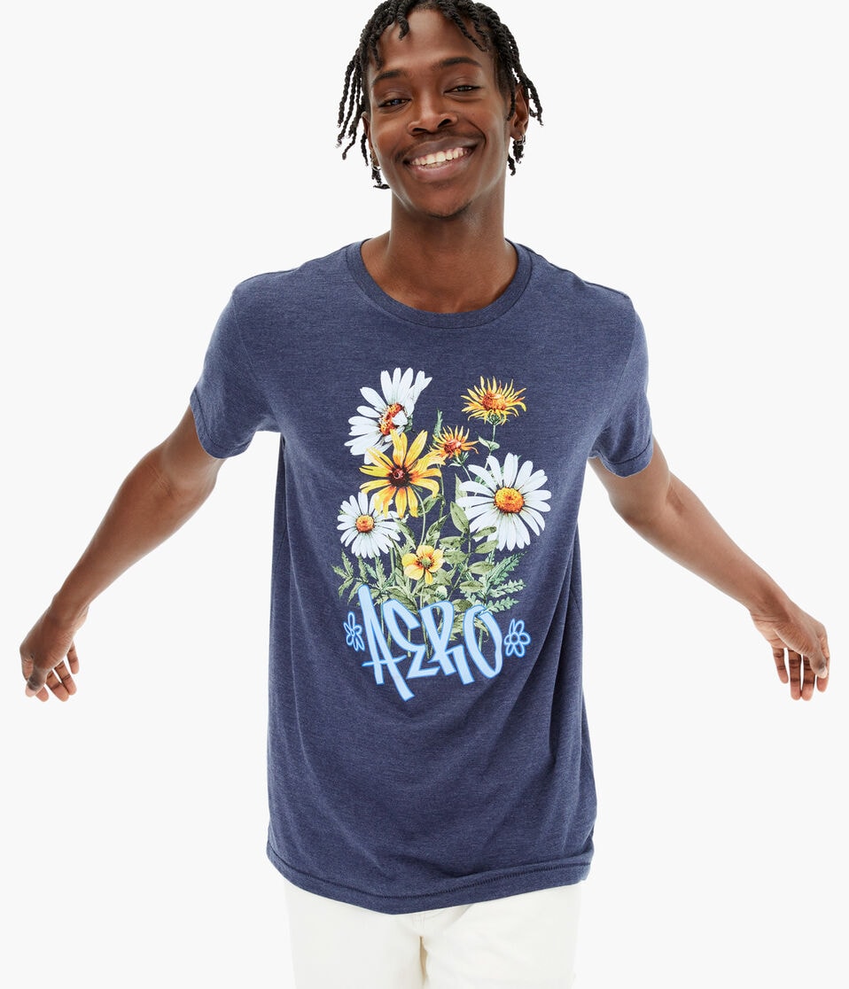 Aero Daisy Garden Graphic Tee