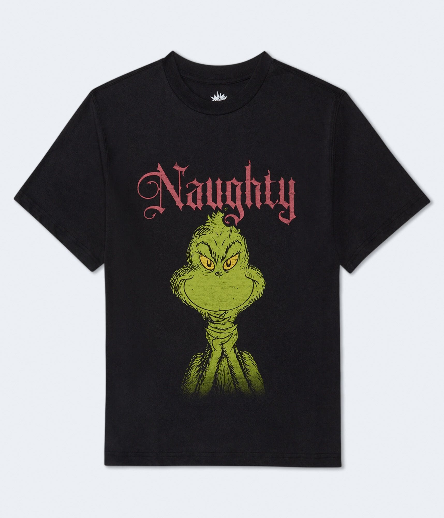 The Grinch Naughty Or Nice Relaxed Graphic Tee
