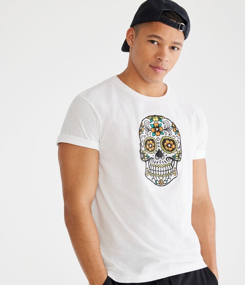 Cinco De Mayo Skull Graphic Tee
