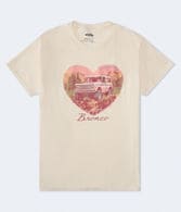 Ford Bronco Heart Oversized Graphic Tee
