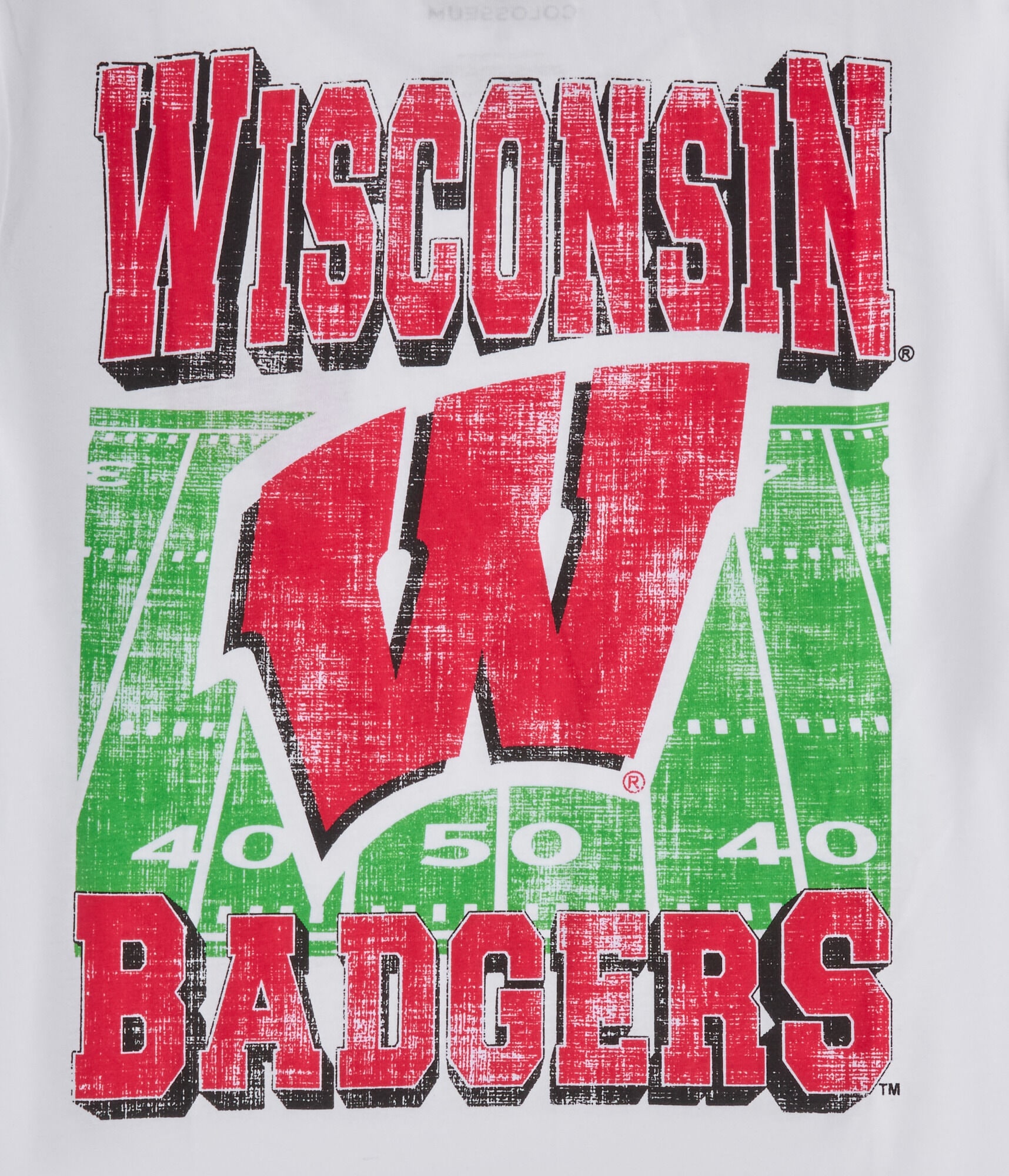 Wisconsin Badgers Relaxed Graphic Tee