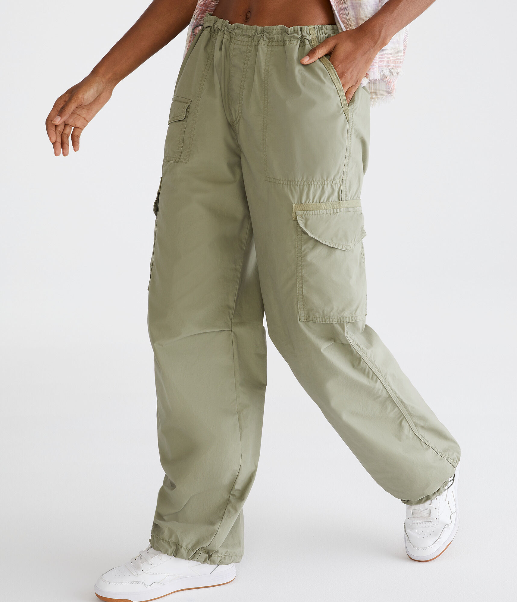 Baggy Cargo Parachute Pants