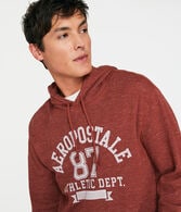 Aeropostale Athletic Dept Thermal Pullover Hoodie