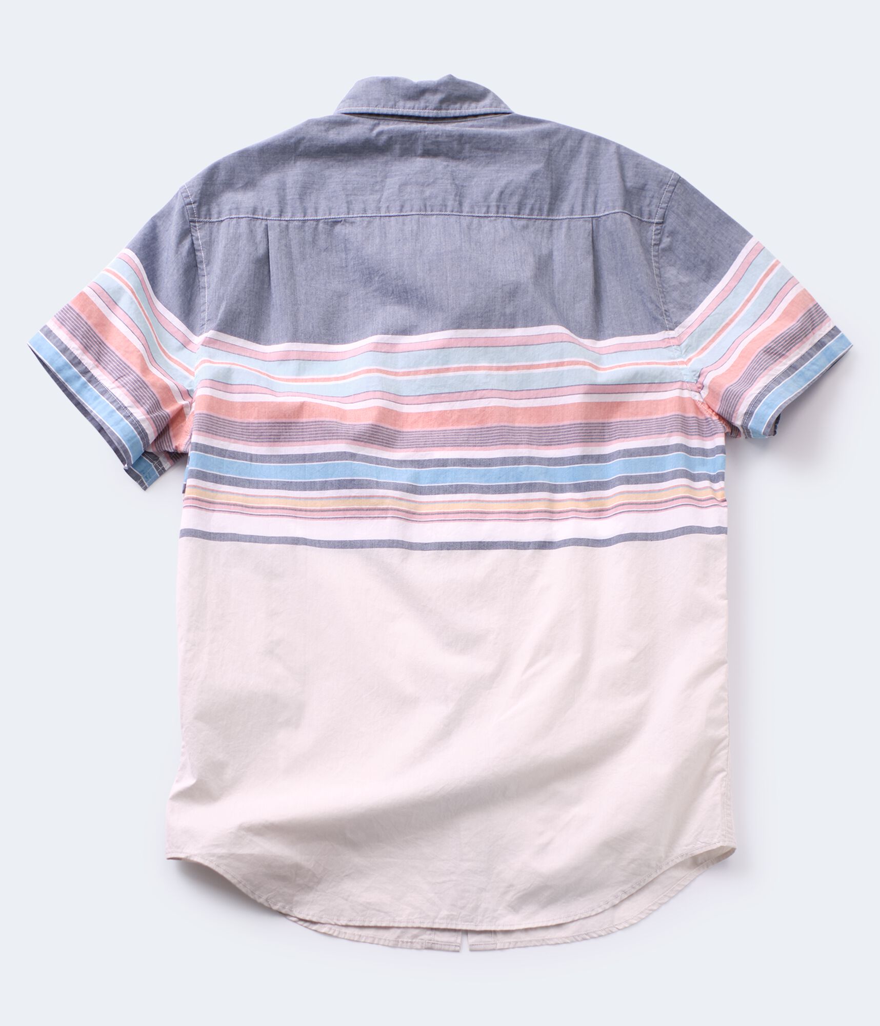 Engineered Stripe Button-Down Shirt