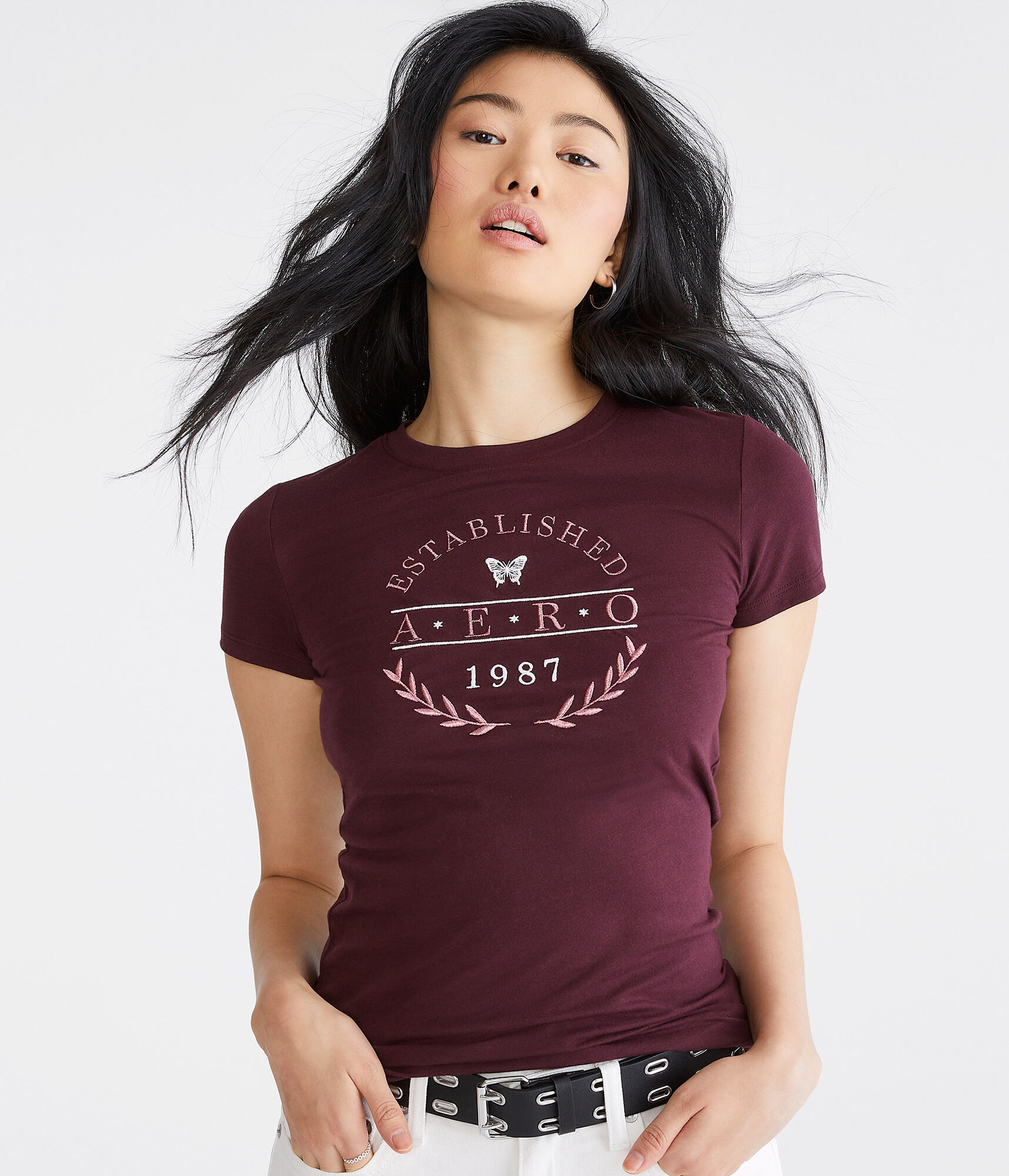 Aero Butterfly Circle Graphic Tee