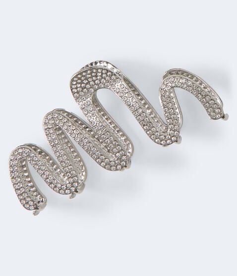 Wavy Rhinestone Claw Hair Clip Wavy Rhinestone Claw Hair Clip