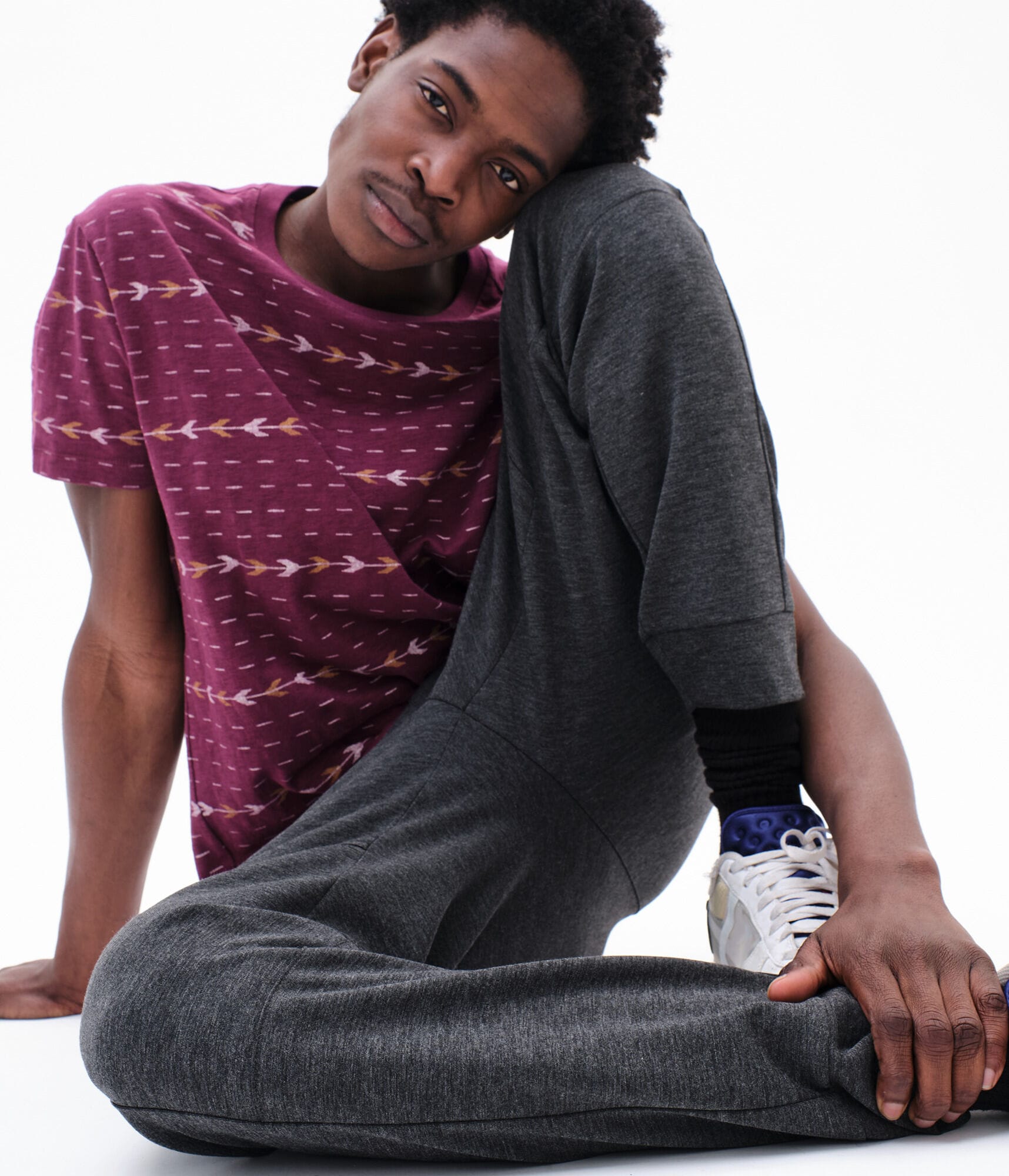 Arrow Stripe Graphic Tee