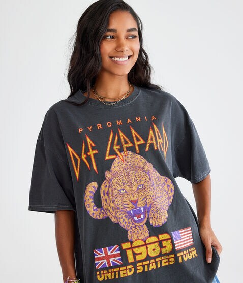 Def Leppard Pyromania Graphic Tee