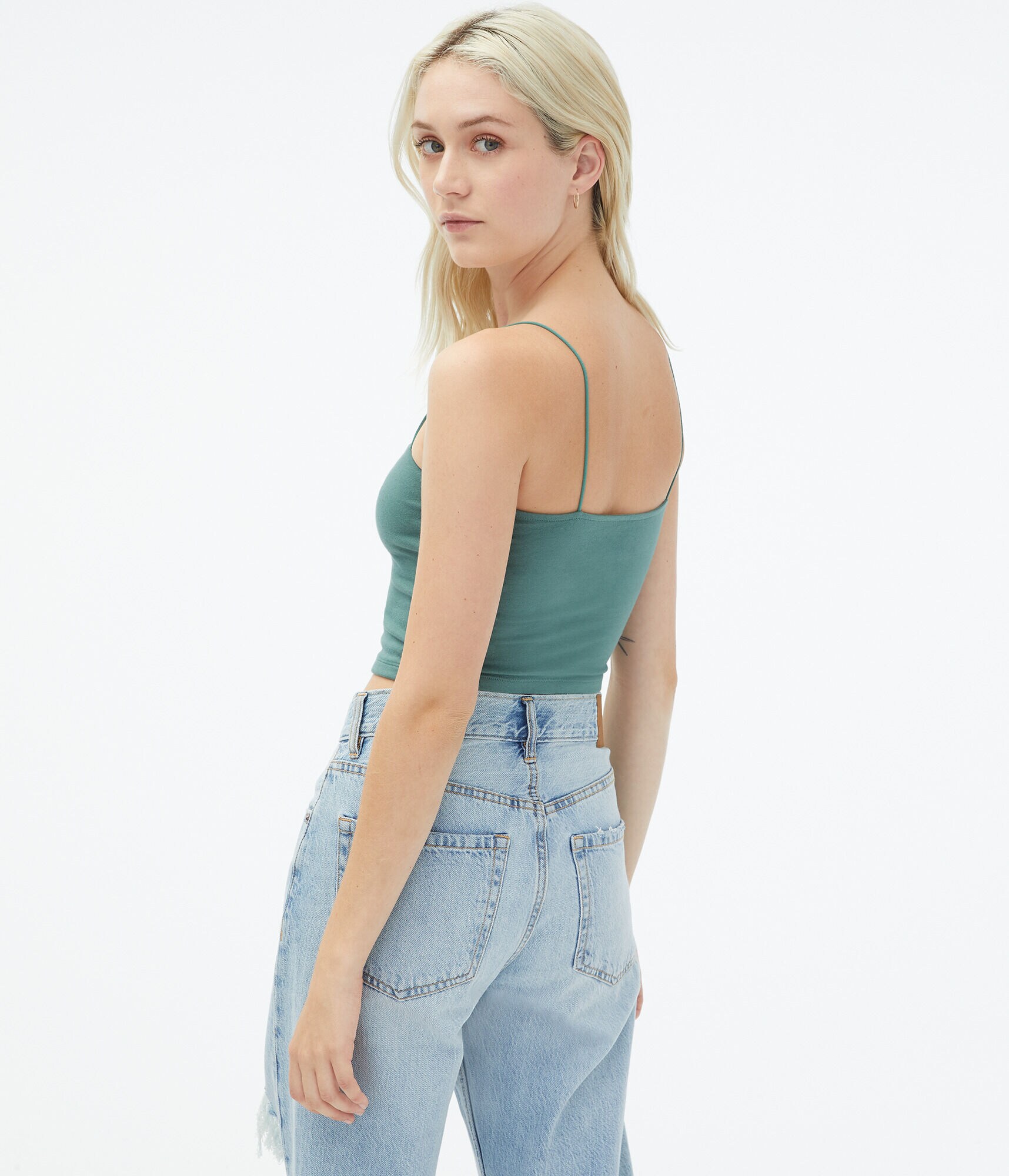Seriously Soft Cropped Bungee Cami