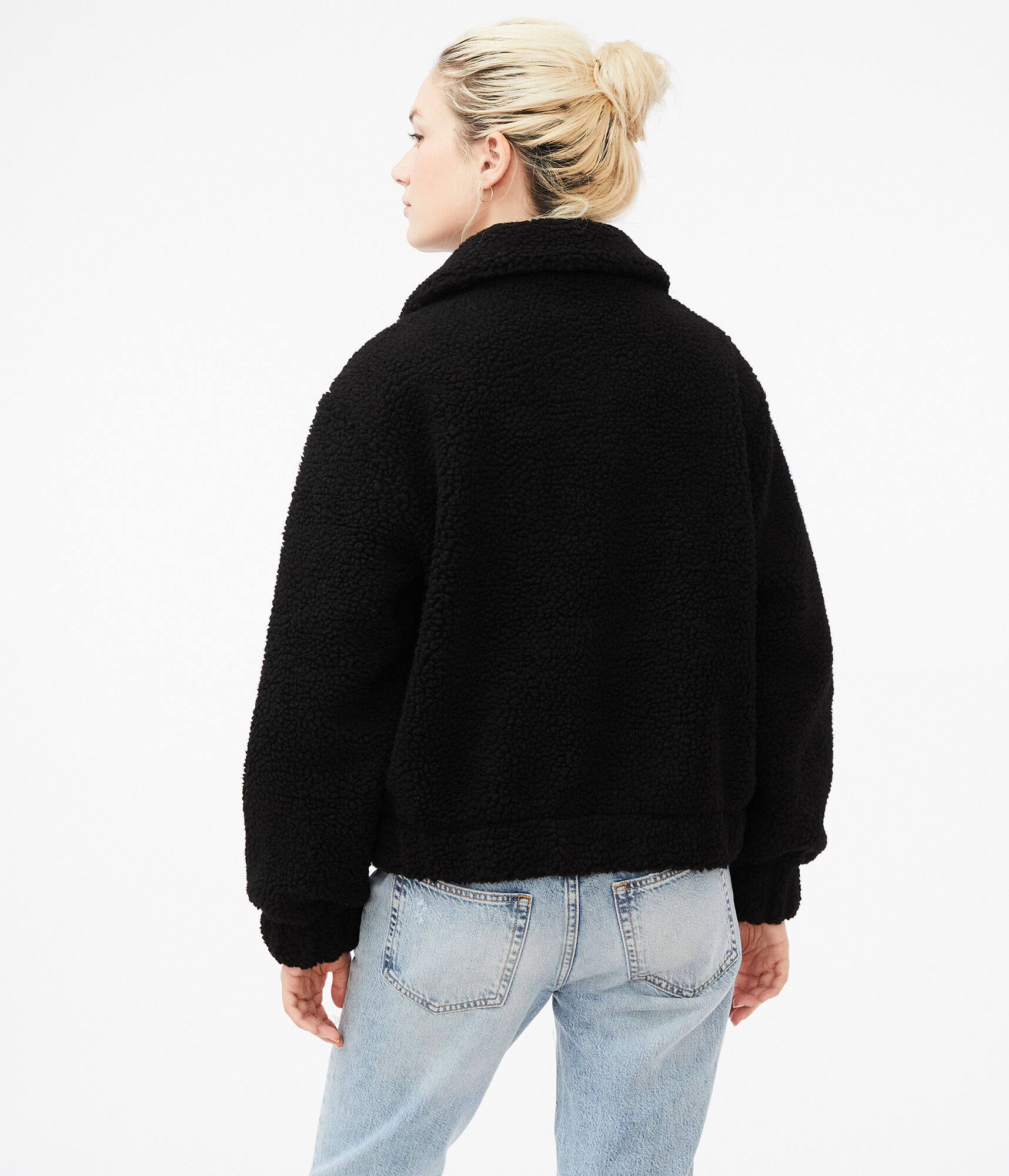 Sherpa Fleece Jacket***