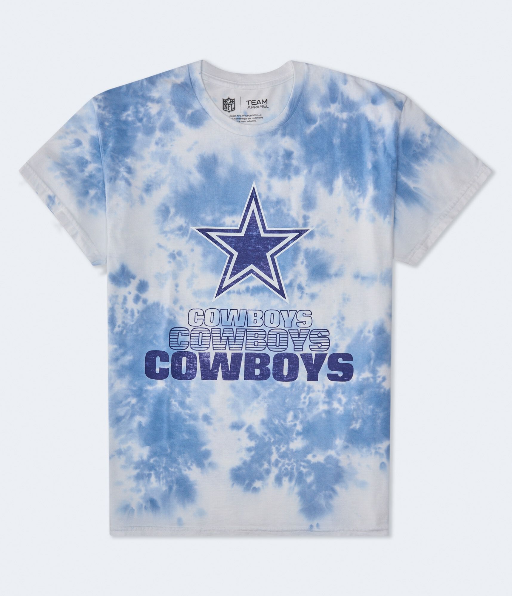 Dallas Cowboys Tie-Dye Relaxed Graphic Tee