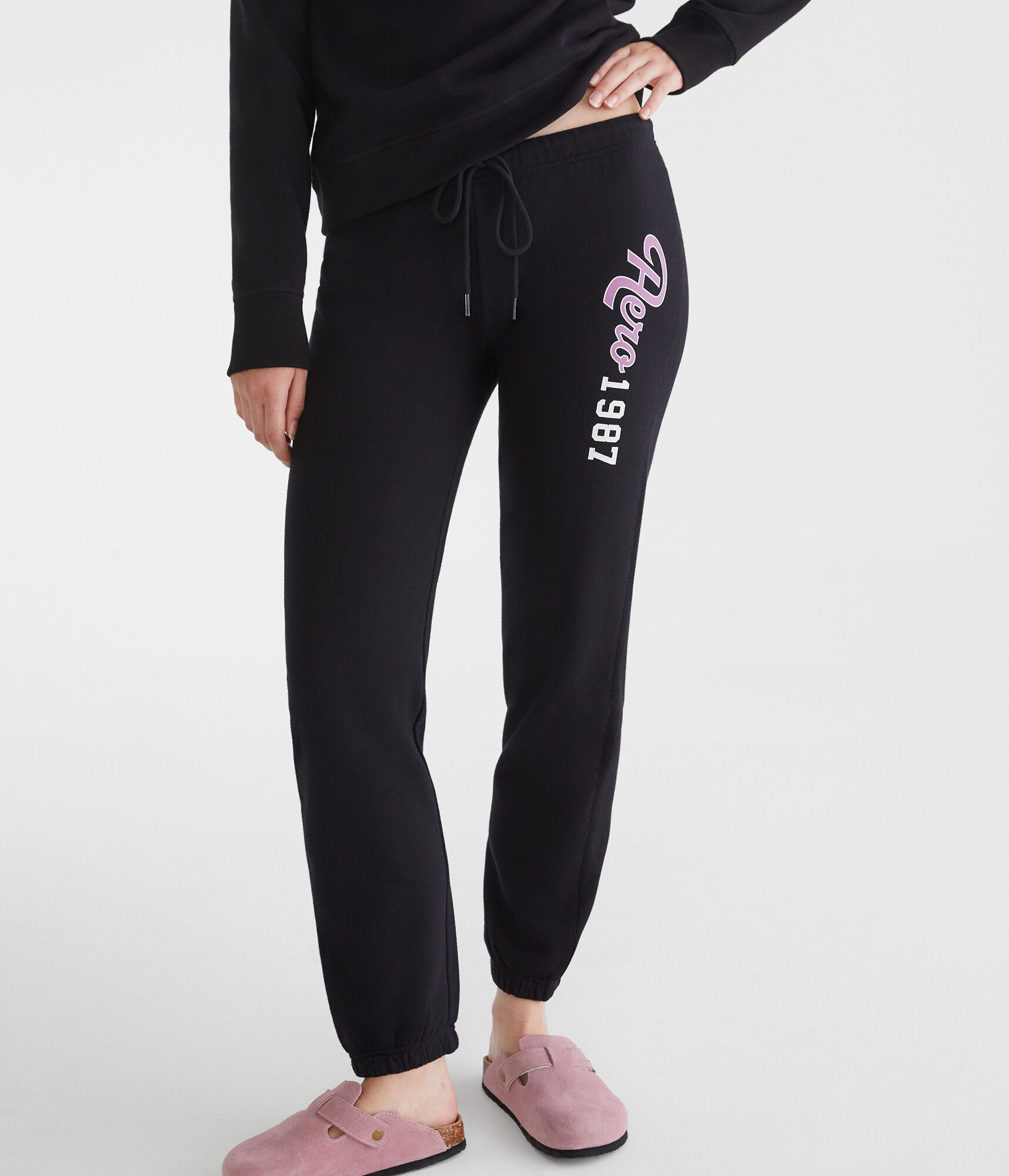 Aero 1987 Script Jogger Sweatpants