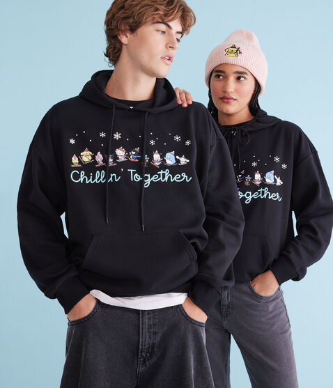 Hello Kitty Chillin' Pullover Hoodie