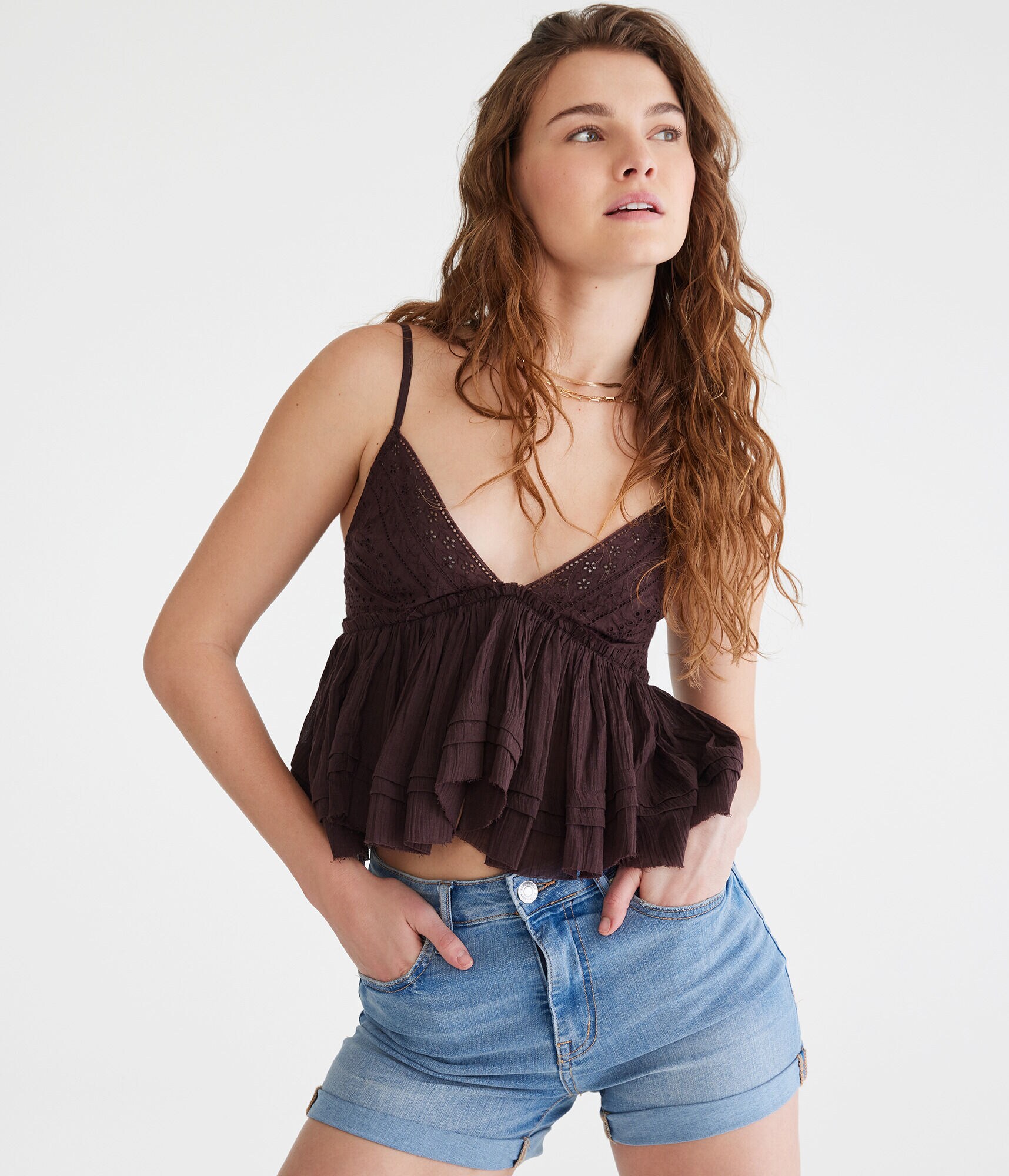 Premium Seriously Stretchy High-Rise Curvy Midi Shorts