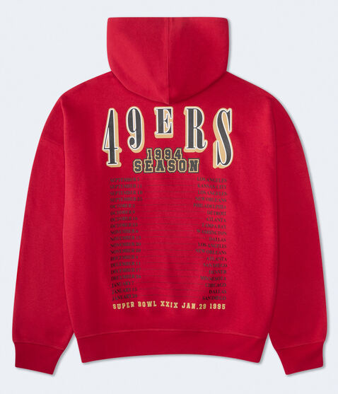 San Francisco 49ers 1994 Season Pullover Hoodie San Francisco 49ers 1994 Season Pullover Hoodie