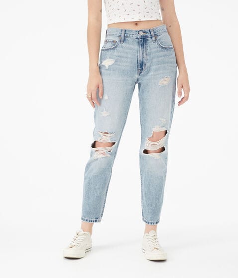 AeropostaleHigh-Rise Mom Jean