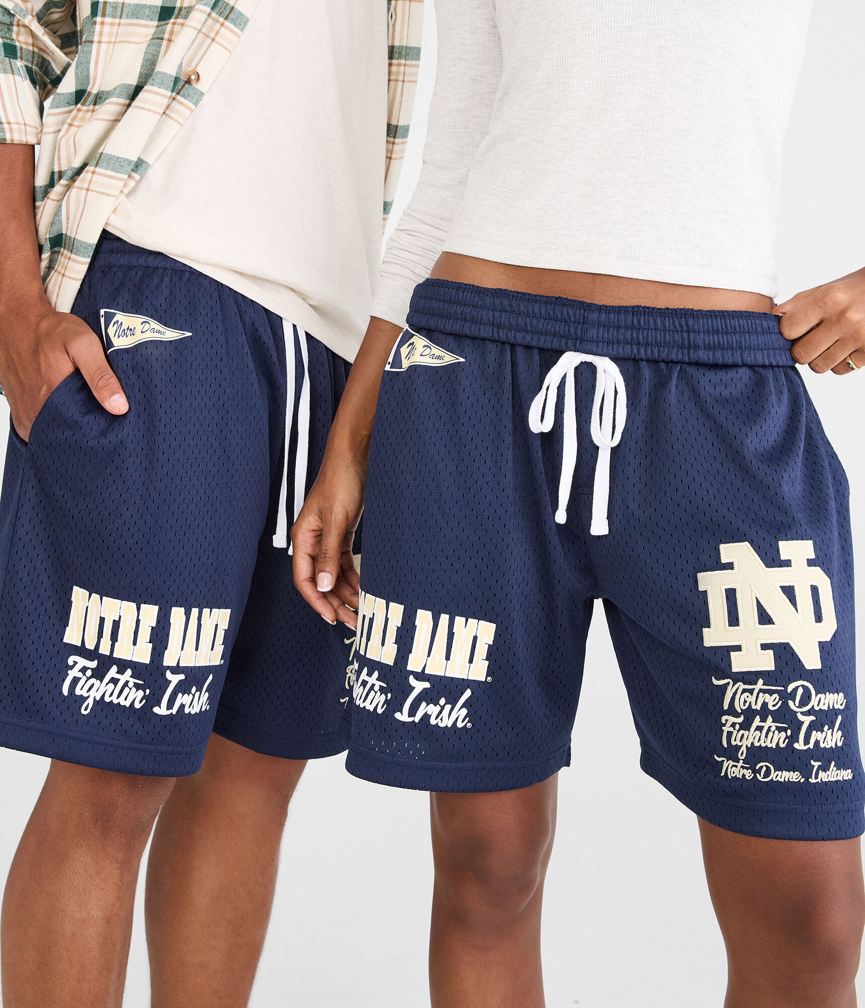 Notre Dame Mesh Shorts