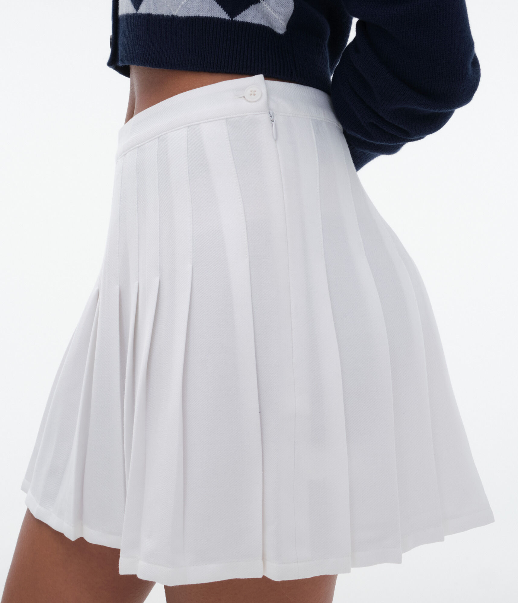 High-Waisted Tennis Skirt