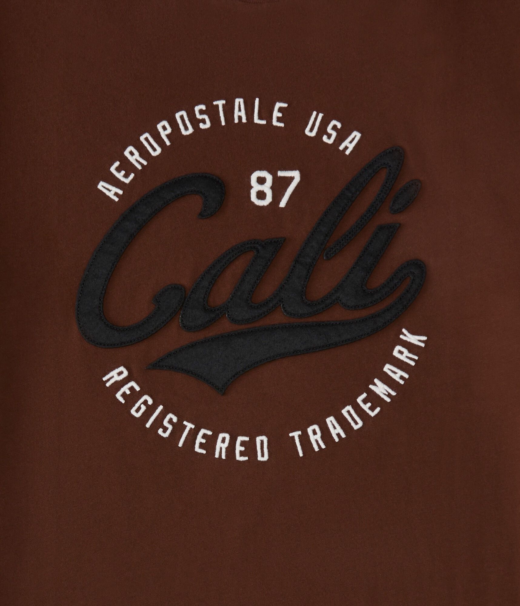 Aeropostale Cali Circle Appliqu&eacute; Graphic Tee