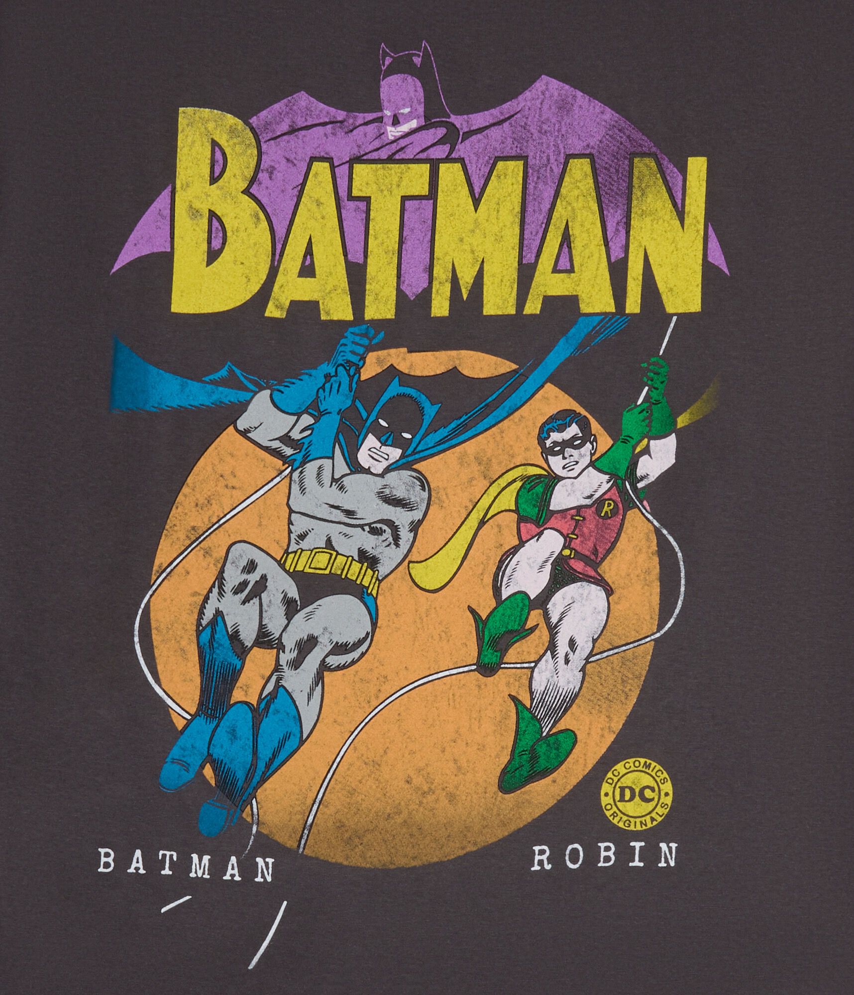 Batman And Robin Relaxed Graphic Tee