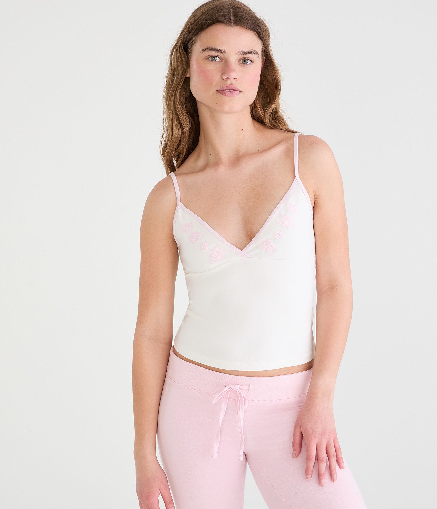 Floral Crisscross Sleep Cami