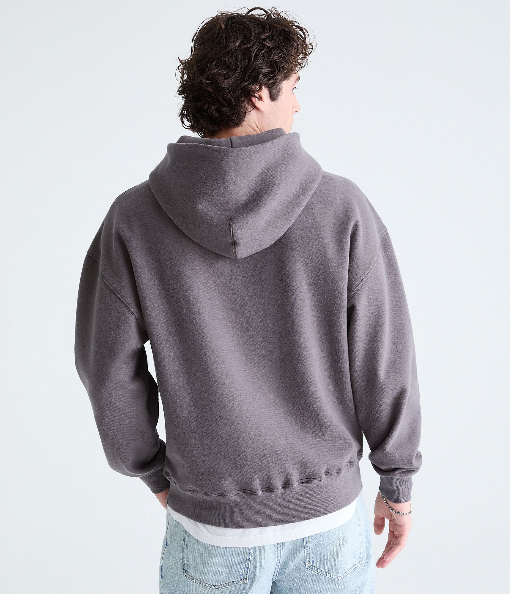 Cloud Soft Flaming Dice Boxy Pullover Hoodie