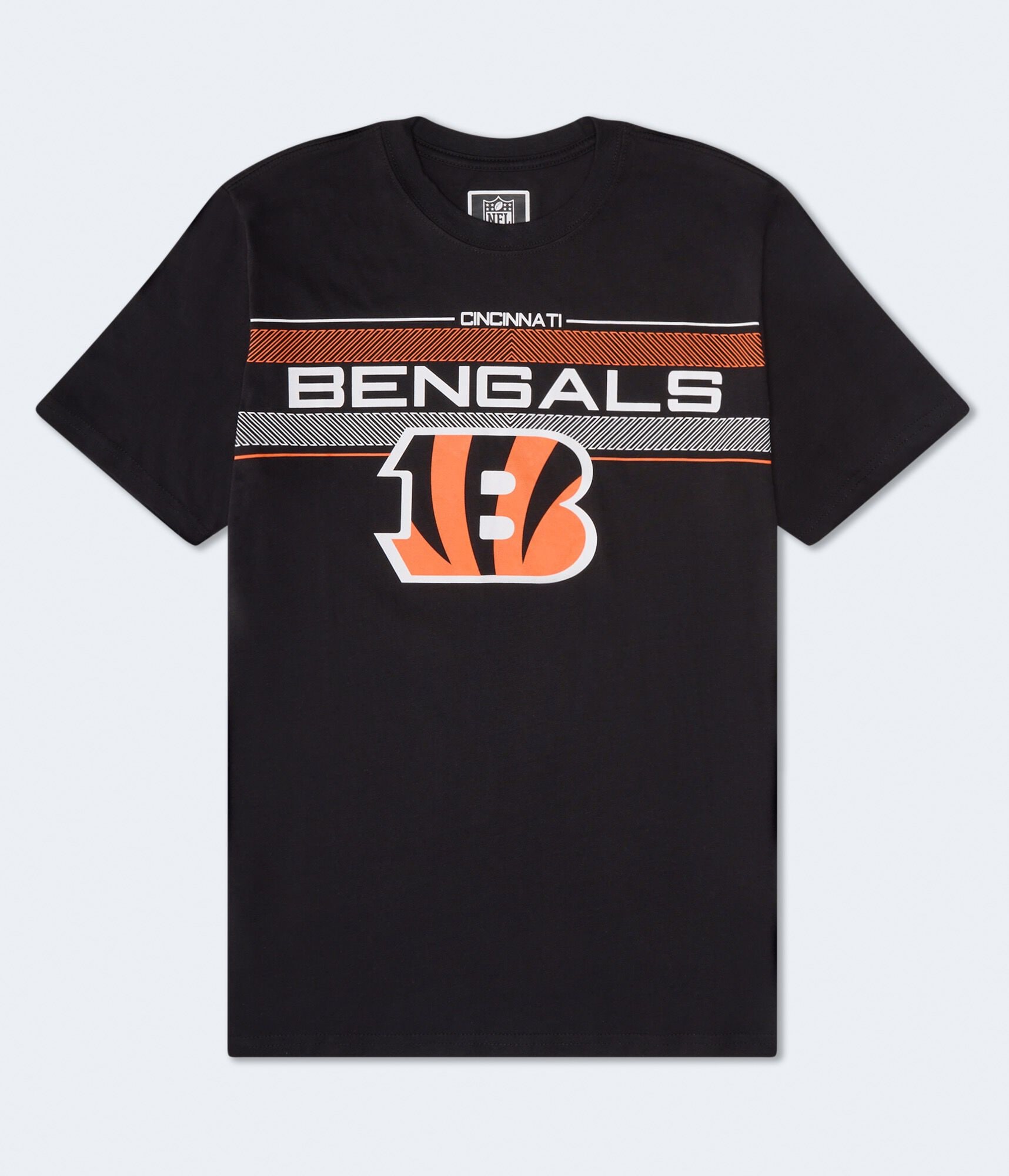 Cincinnati Bengals Chest Stripe Relaxed Graphic Tee